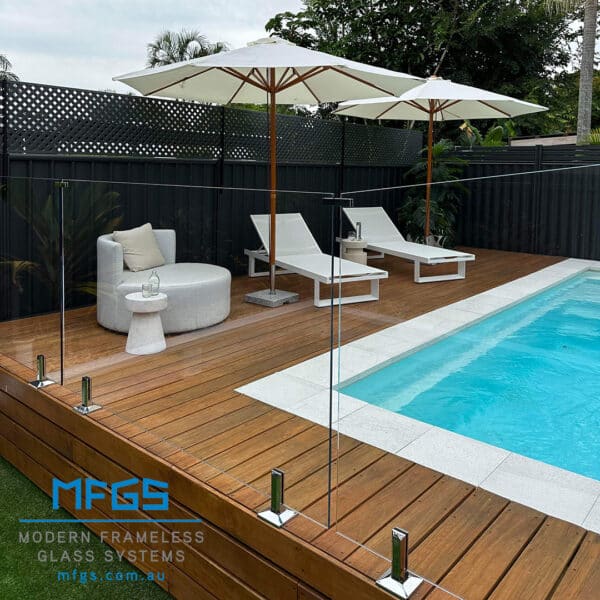 Modern Pool Fence Panel