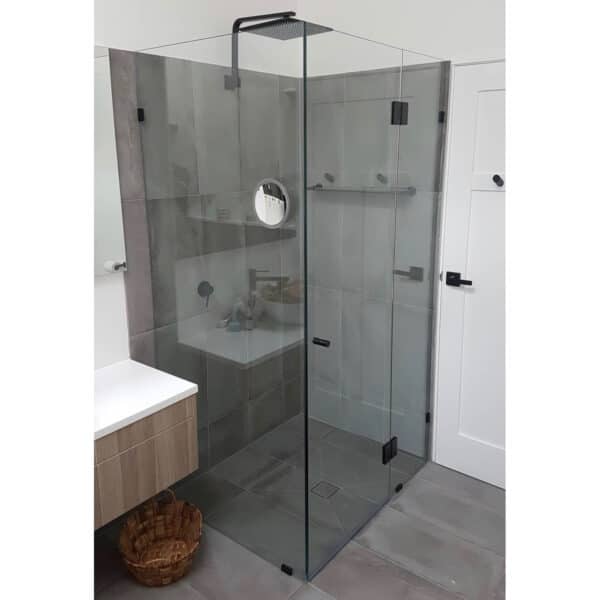 Modern Hinged Shower Door Panel for Handle (SHD…-H)