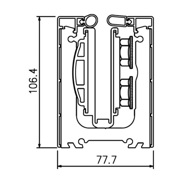 Modern 106 Ultra-Tilt SGP Base Fixed Channel