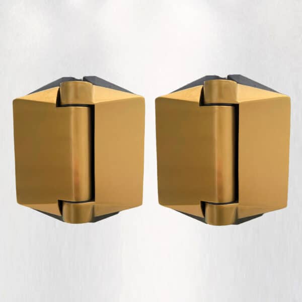 Polaris 125 Series Glass to Glass Hinge Set (125PGG)
