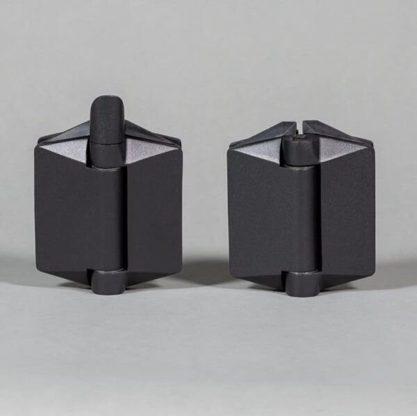 Polaris 125 Series Glass to Glass Hinge Set (125PGG)