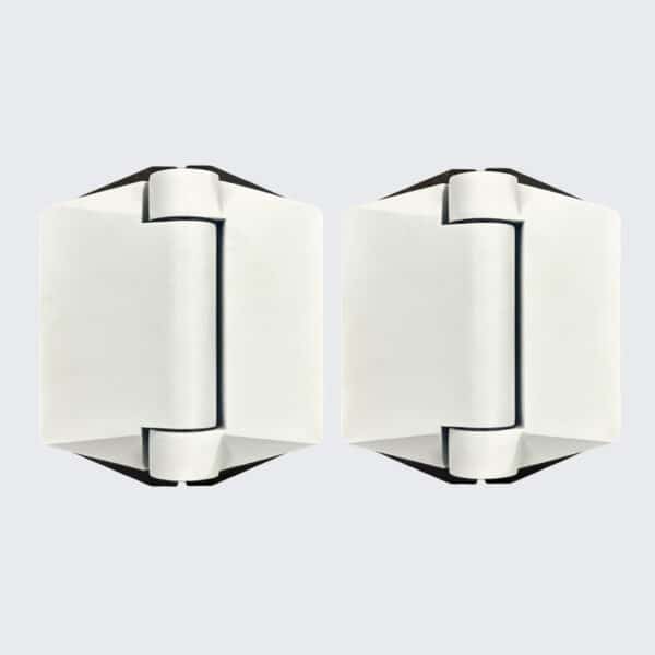Polaris 125 Series Glass to Glass Hinge Set (125PGG)