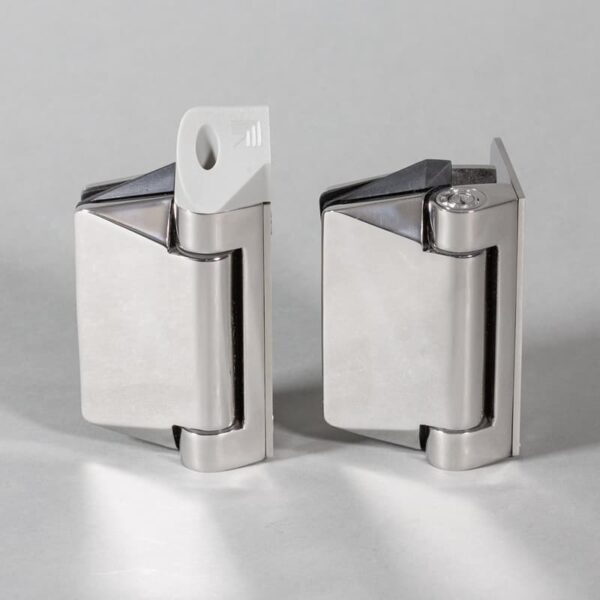 Polaris 125 Series Glass to Wall Hinge Set (125PGW)