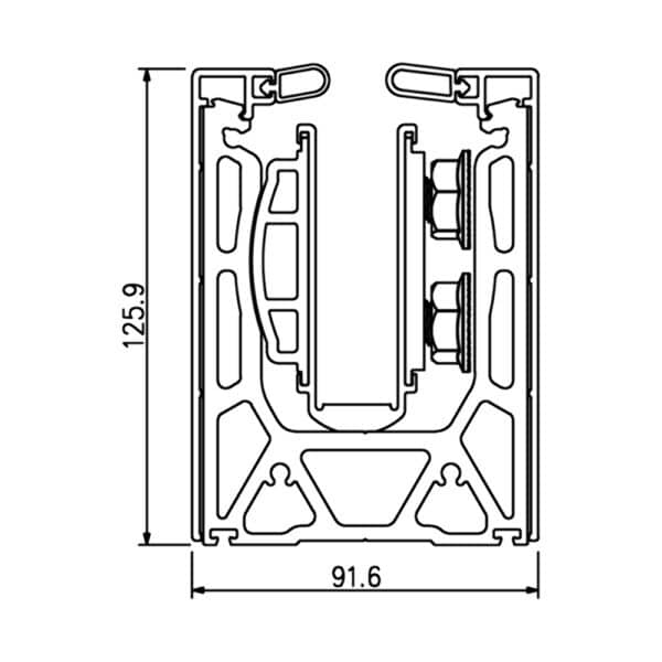Modern 126 Ultra-Tilt SGP Base Fixed Channel