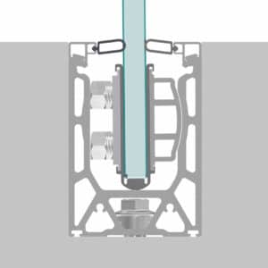 Modern 126 Ultra-Tilt SGP Recess Fixed Channel