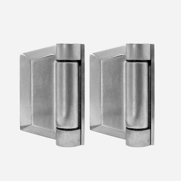 Polaris 155 Series Wall/Square Post to Glass Gate Hinge Set (155PGSP)