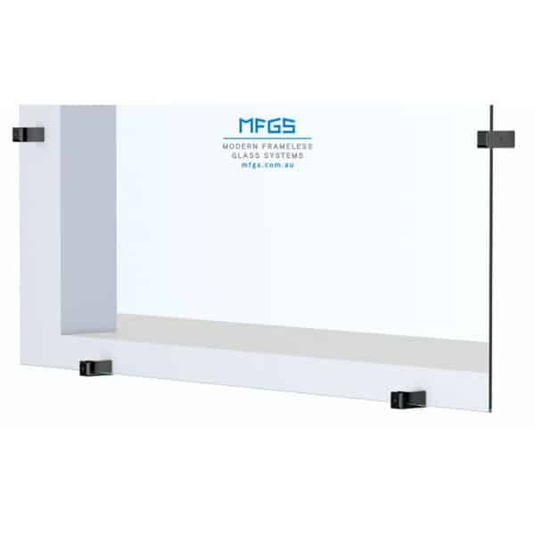 Modern Juliet Balcony SGP Face Fixed Clamp (50JBC)