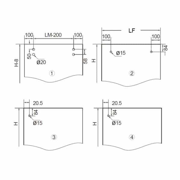 Aquaslide 2000 Frameless Sliding Shower Kit (AS2000)