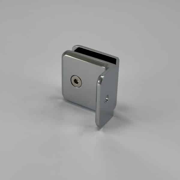Modern Bevel 90° Glass to Wall/Floor Shower Bracket (BMBS90SF)