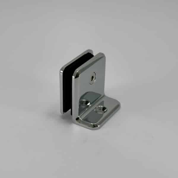 Modern Bevel 90° Glass to Wall/Floor Shower Bracket (BMBS90SF)