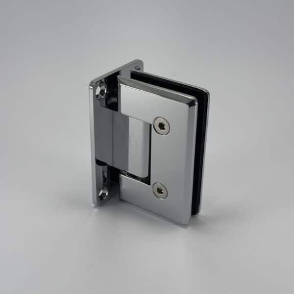 Modern Bevel Glass to Wall Heavyweight Shower Hinges (BMF1)