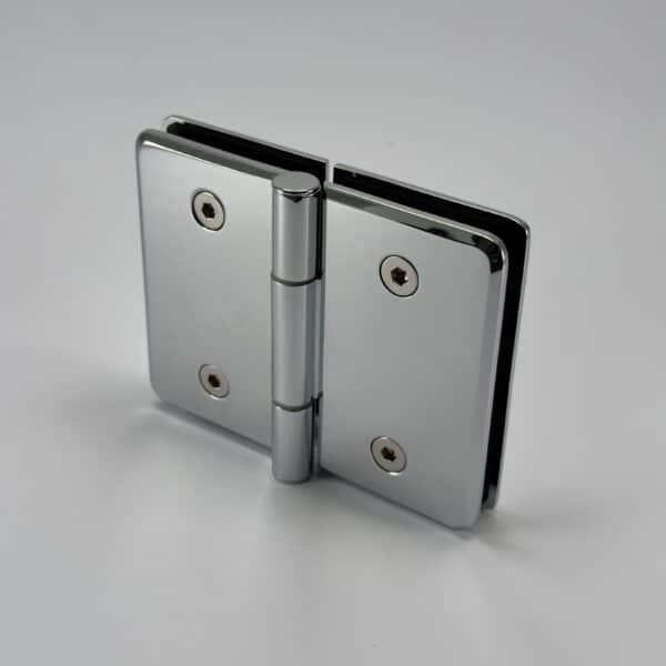 Modern Bevel 180° Glass to Glass Bifold Heavyweight Shower Hinge (BMF2-BF)