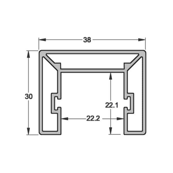 Juralco Edgetec 220 Link Rail (ET220)
