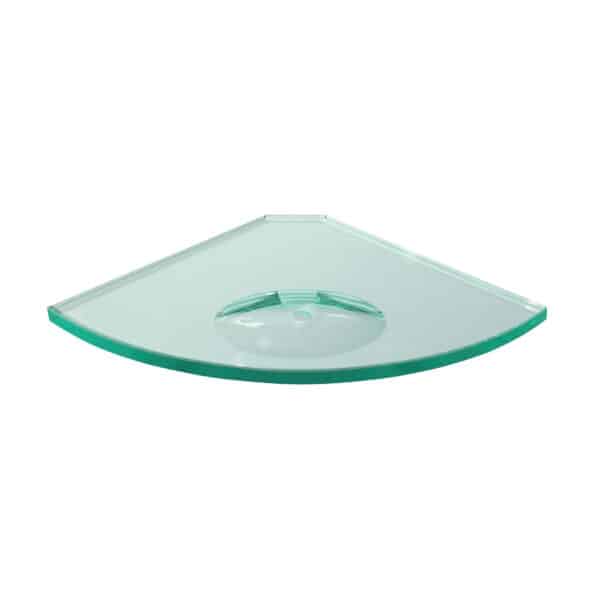 Modern Radius Glass Corner Soap Shelf (GSS...)