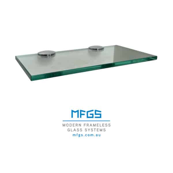Modern Horseshoe Glass Shelf Bracket for 10mm Glass (MB10-4)
