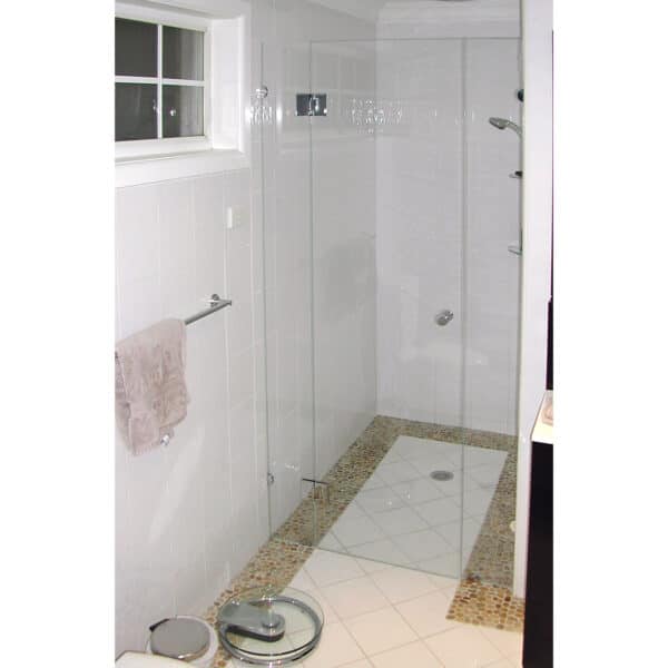 Modern/Elite Half Round Glass Shelf Bracket for 6/8/10/12/15mm Glass (MB/SB)