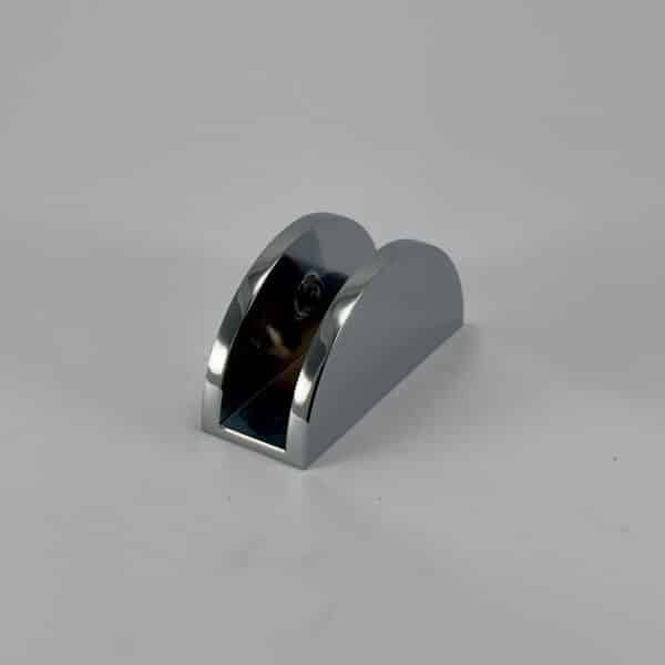 Modern/Elite Half Round Glass Shelf Bracket for 6/8/10/12/15mm Glass (MB/SB)