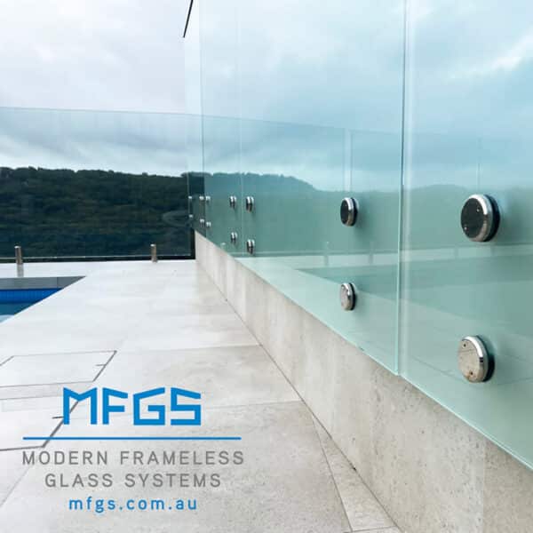Modern Ø50mm Adjustable Glass Anchor (MB50x40-50/S2)