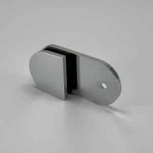 Modern 180° Round Glass to Wall Shower Bracket (MBR180)
