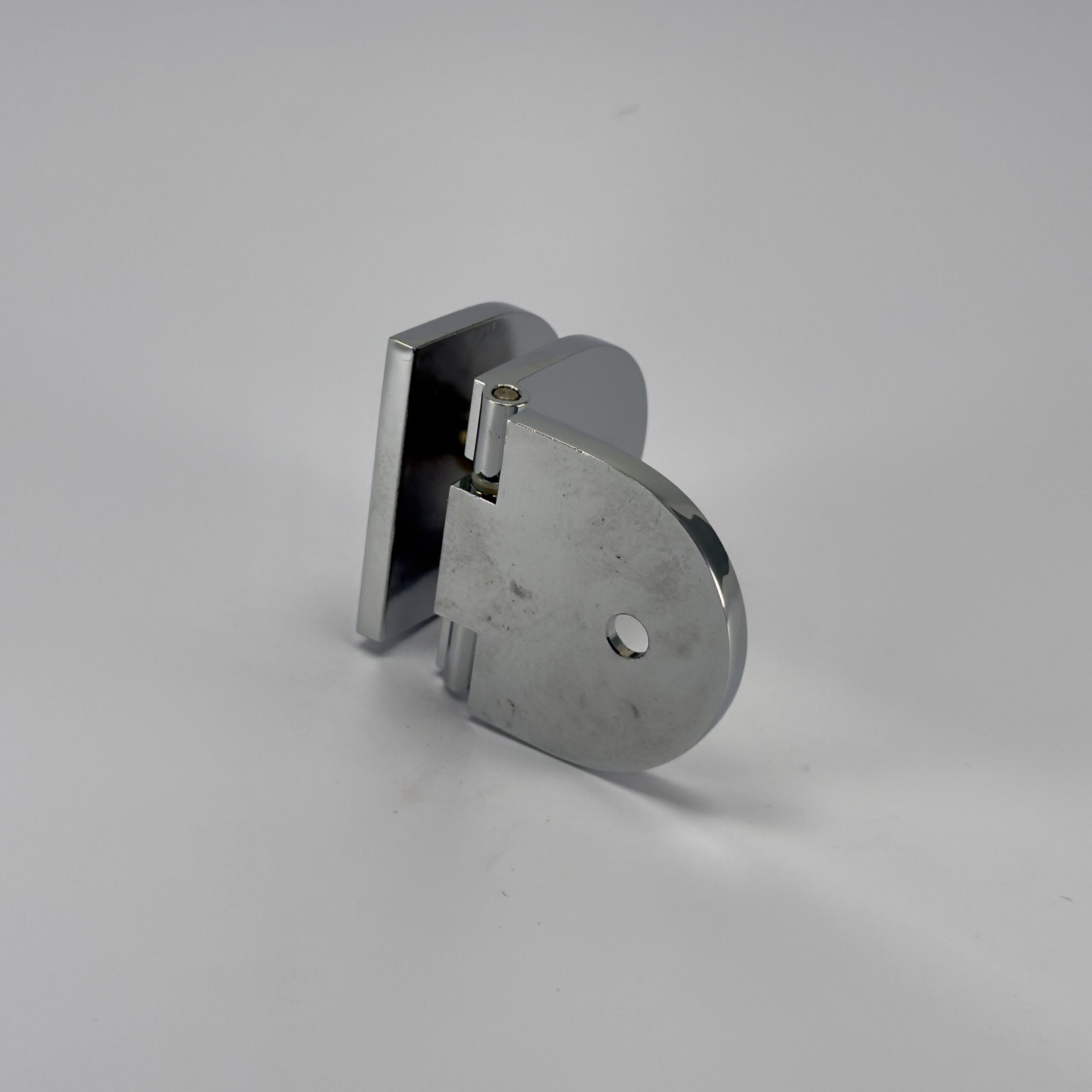 Modern 90° Round Adjustable Glass to Wall Shower Bracket (MBR90-A) - Image 7