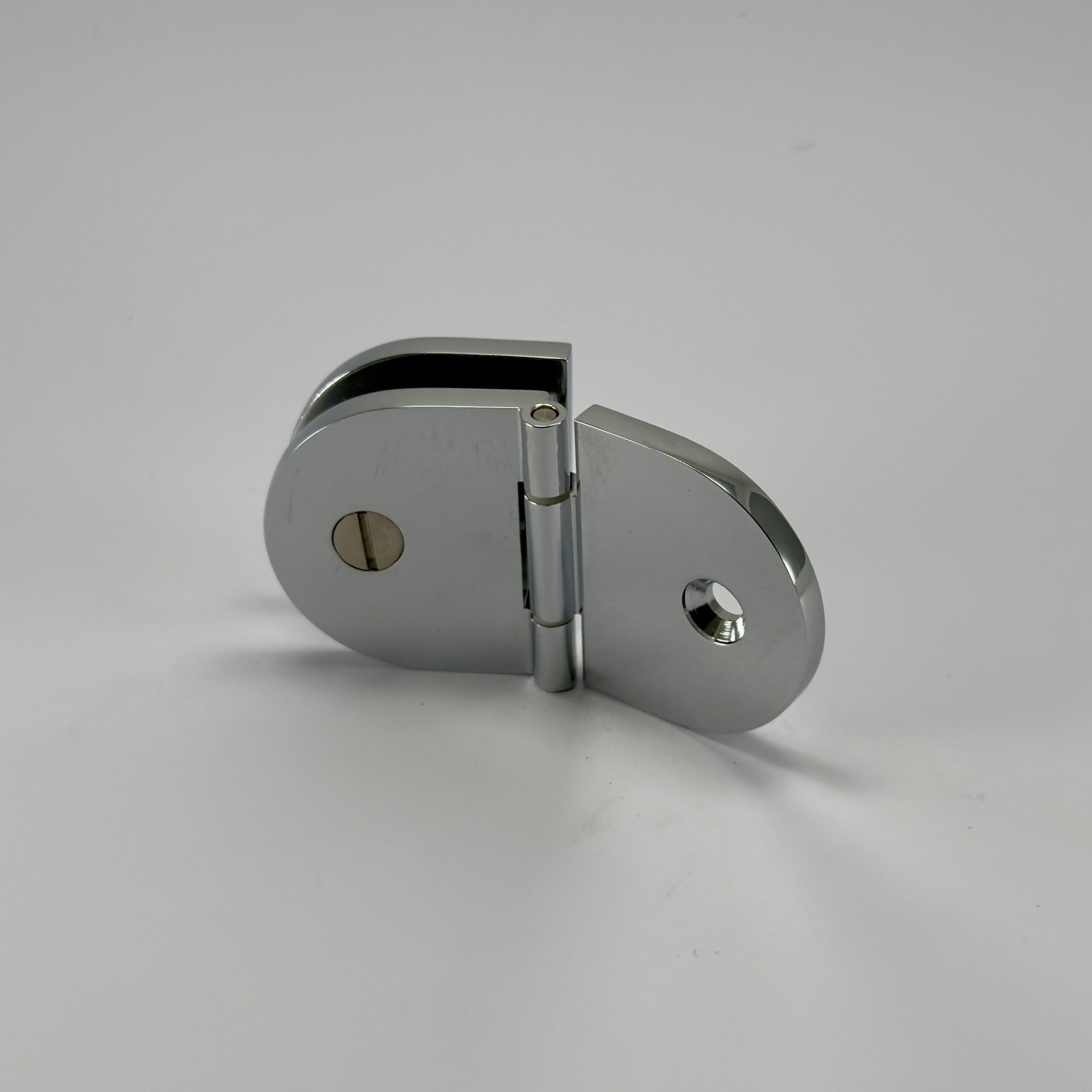 Modern 90° Round Adjustable Glass to Wall Shower Bracket (MBR90-A) - Image 8