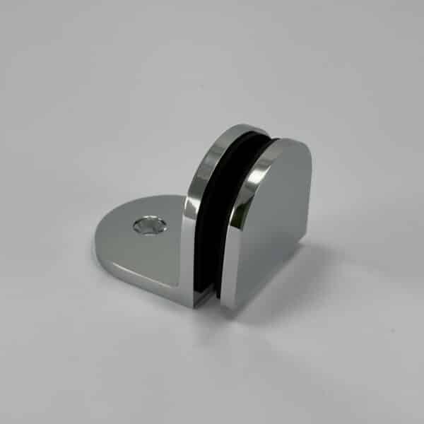 Modern/Elite 90° Round Glass to Wall / Floor Shower Bracket (MBR90/SB50)