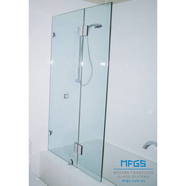 Modern/Elite 90° Round Glass to Wall / Floor Shower Bracket (MBR90/SB50)