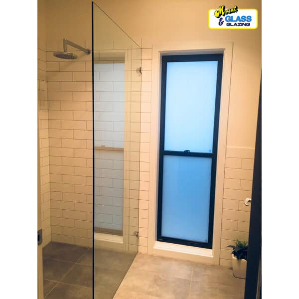 Modern/Elite 90° Round Glass to Wall / Floor Shower Bracket (MBR90/SB50)