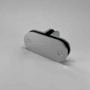 Modern 90°/180° Round Glass to Glass Shower T Bracket (MBR90/180)