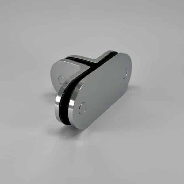 Modern 90°/180° Round Glass to Glass Shower T Bracket (MBR90/180)
