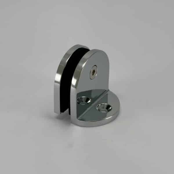 Modern/Elite 90° Round Glass to Wall/Floor Shower Bracket (MBR90SF/SB50.C2)