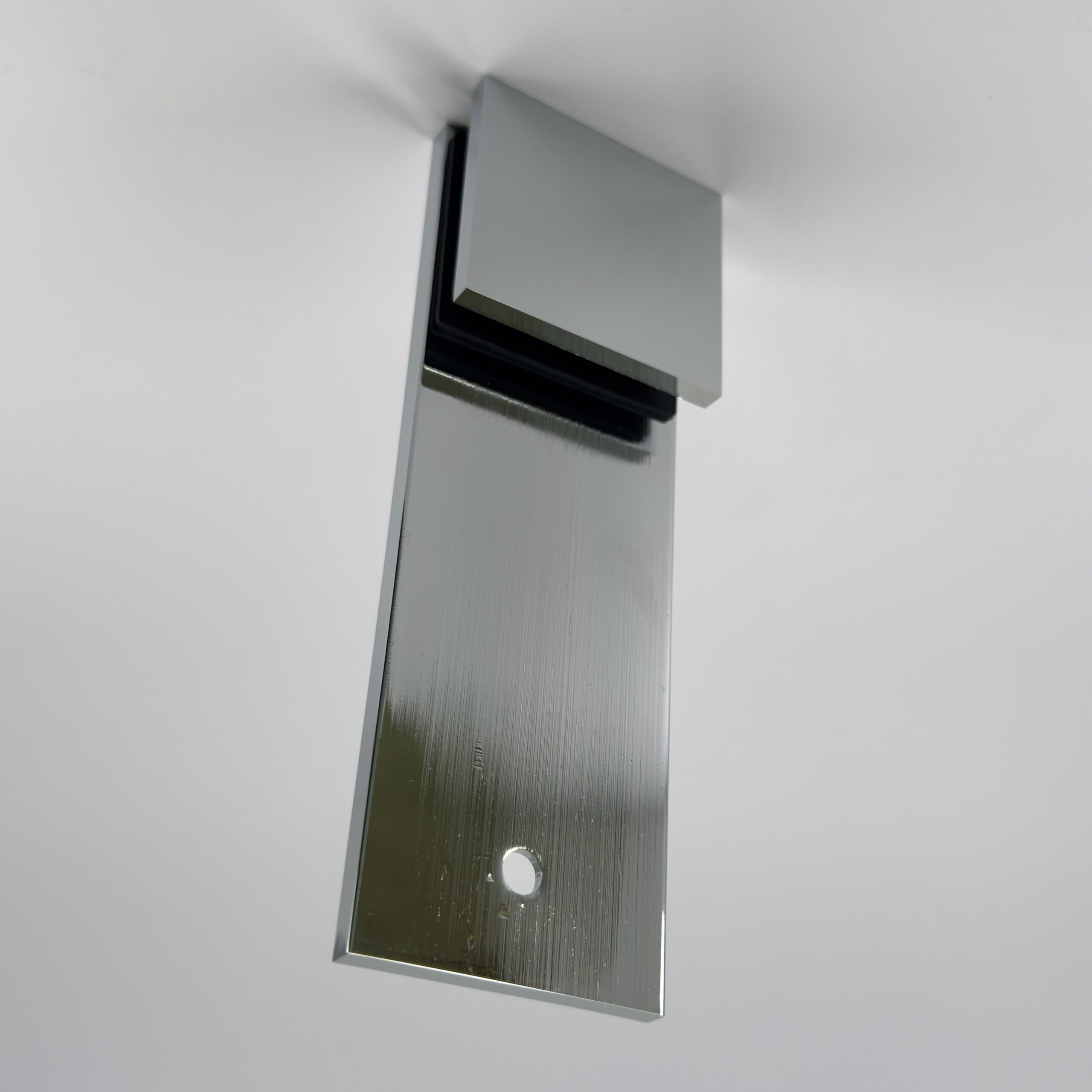 Modern 180° Square Glass to Wall Shower Bracket (MBS180x150) - Image 5