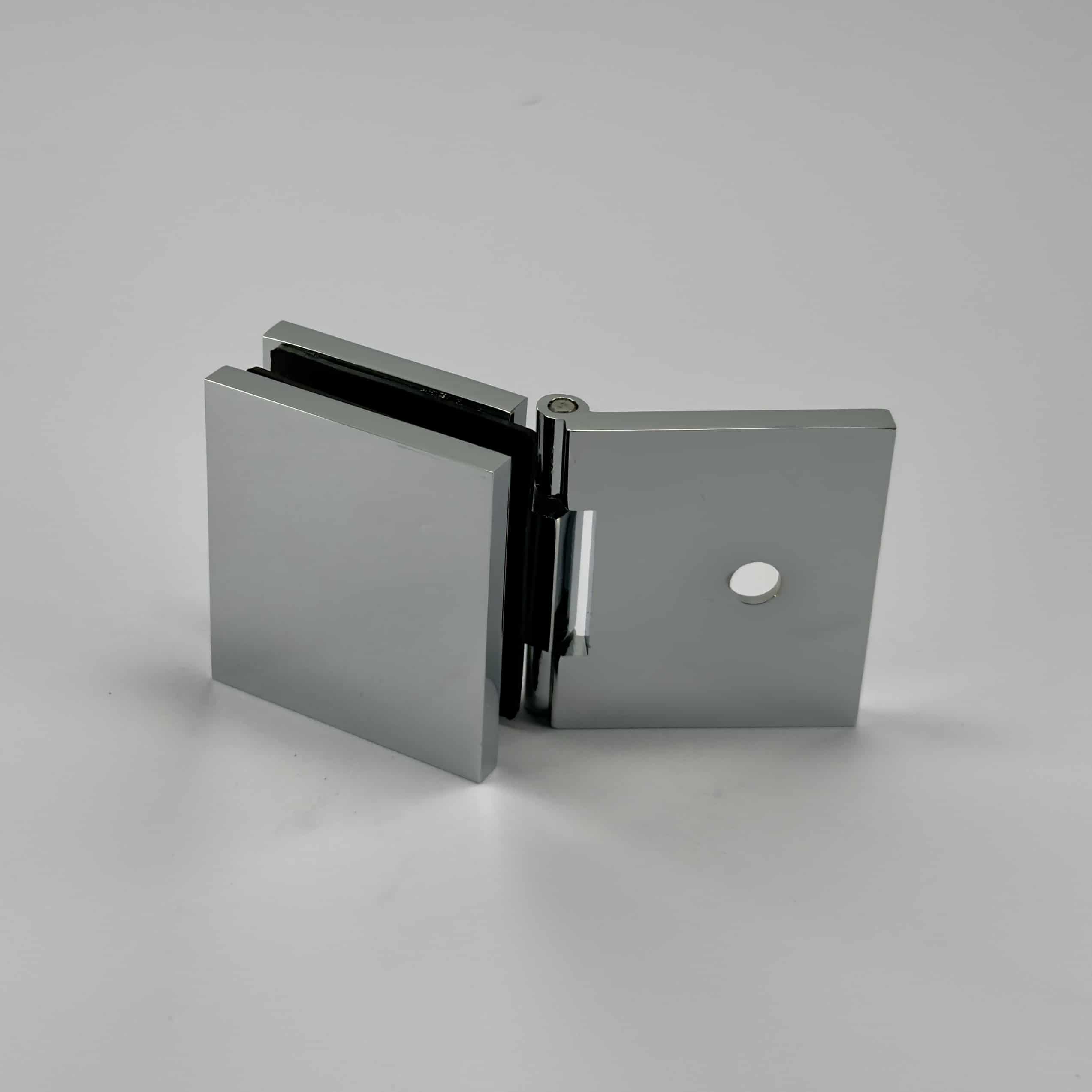 Modern 90° Square Adjustable Glass to Wall Shower Bracket (MBS90-A) - Image 8