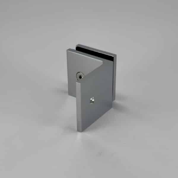 Modern/Elite 90° Square Glass to Wall / Floor Shower Bracket (MBS90/SB50.SQ)