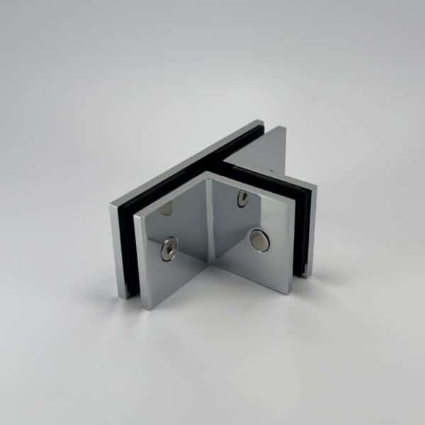 Modern-Elite 90°/180° Square Glass to Glass Shower T Bracket (MBS90/180-SBT180.SQ)