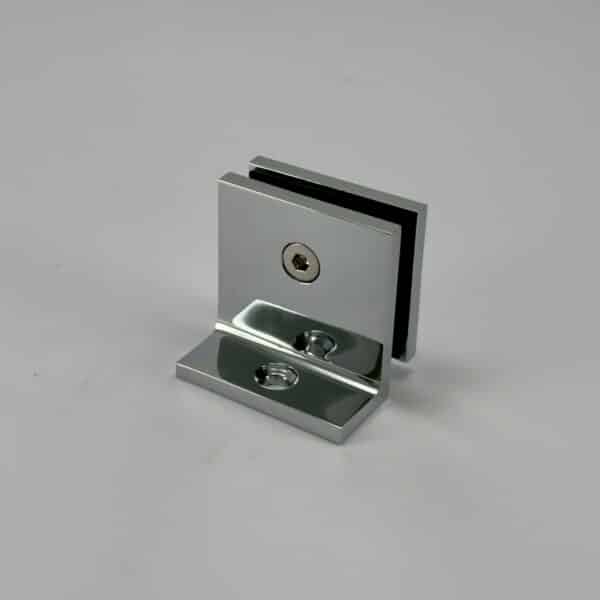 Modern/Elite 90° Square Glass to Floor Shower Bracket (MBS90SF/SB50.C2.SQ)