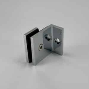 Modern 90° Square Glass to Floor Shower Bracket (MBS90SFB)