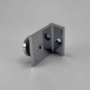 Modern 90° Square Glass to Floor Shower Bracket (MBS90SF/B)