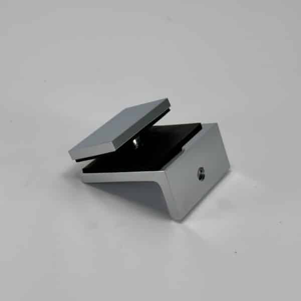 Modern/Elite 90° Square Glass to Floor Shower Bracket (MBS90SFB/SB50.C1.SQ)
