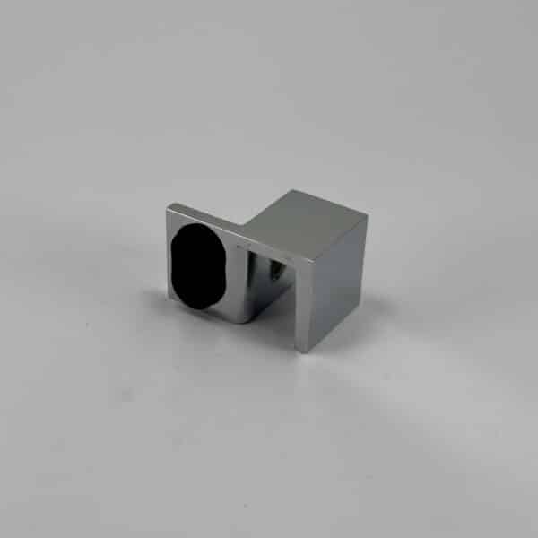 Modern 90° Square Glass Mounted Shower Door Stop (MDSG90R)