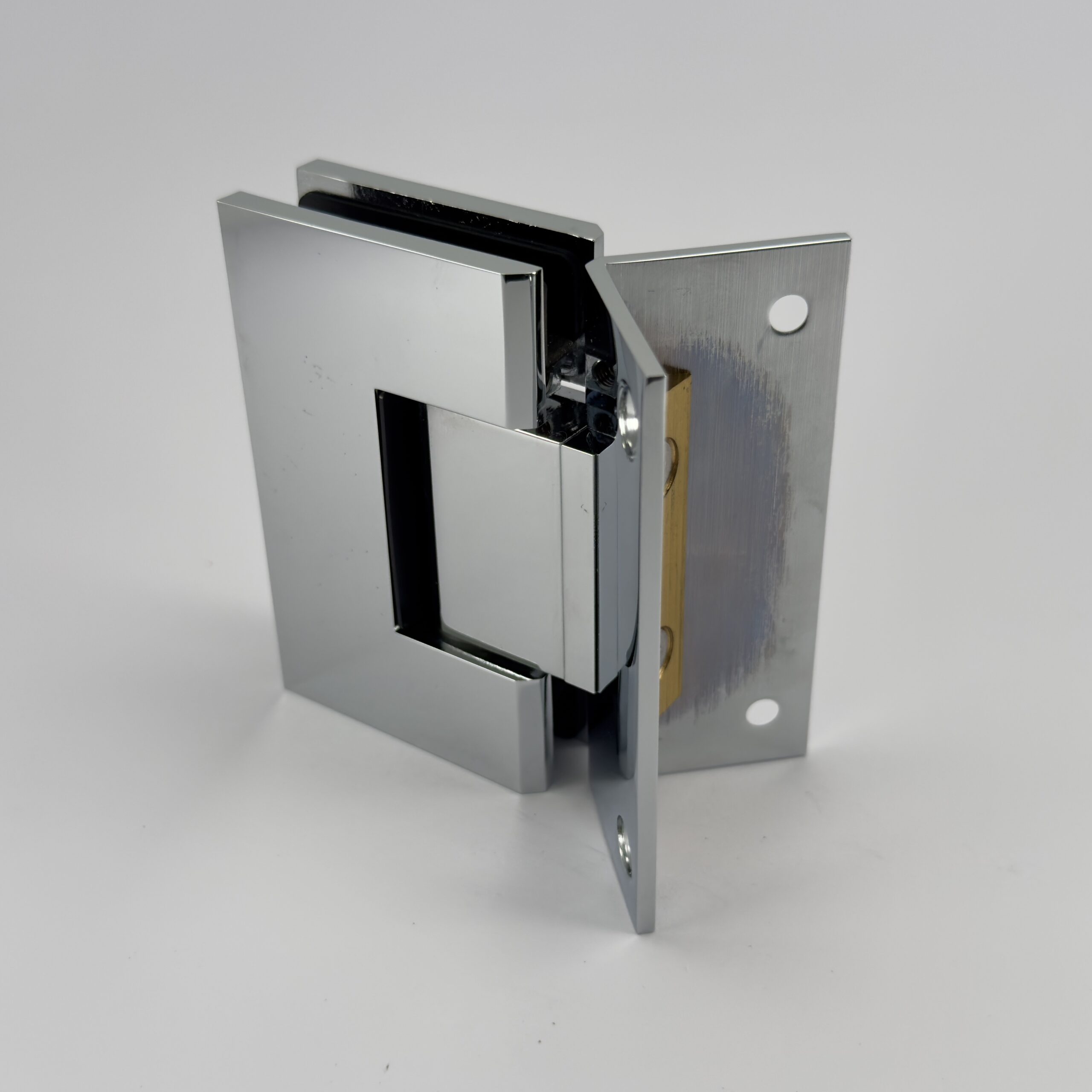Modern 90° Glass to Wall Heavyweight Shower Hinge (MF1-90) - Image 5