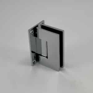 Modern 90° Glass to Wall Heavyweight Shower Hinge (MF1)