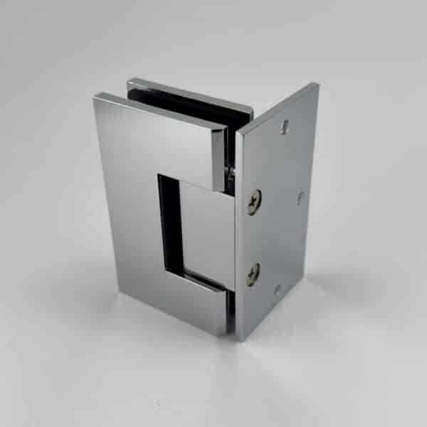 Modern/Elite 90° Glass to Wall Heavyweight Shower Hinge (MF1-L3/ES1L3)