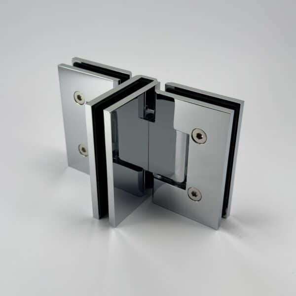Modern/Elite 180° Glass to Glass Heavyweight Shower Hinge (MF1-LBB/ES1.LB2B)