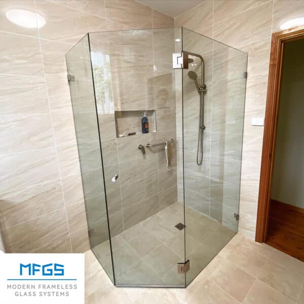 Modern/Elite 135° Glass to Glass Heavyweight Shower Hinge (MF2-135/ES2.135)