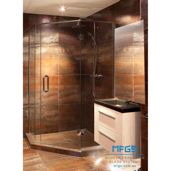 Modern/Elite 135° Glass to Glass Heavyweight Shower Hinge (MF2-135/ES2.135)