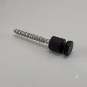 Modern Ø38mm Fixed Length Glass Anchor with Lagscrew (MGA-38x...)