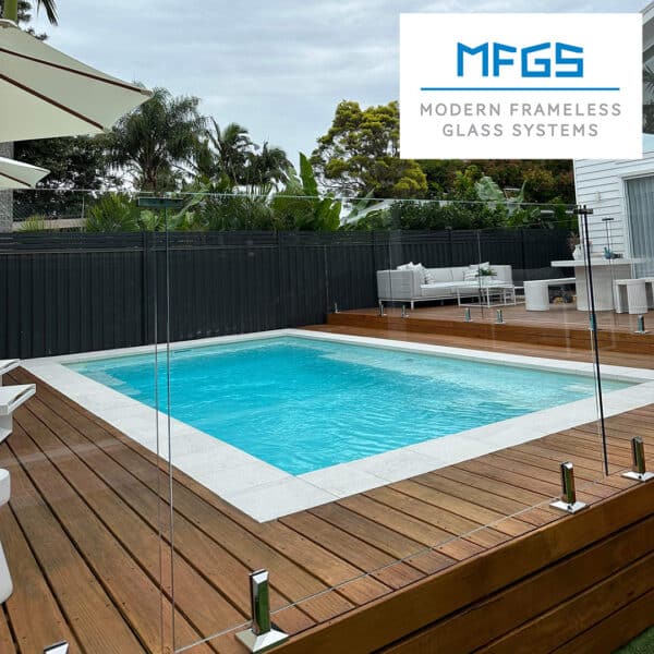 Modern 180° Glass to Glass Alignment Bracket (MGAB25-180)