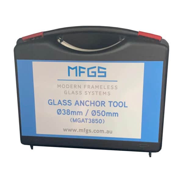 Modern Glass Anchor Tightening Tool Set to suit Ø38mm and Ø50mm