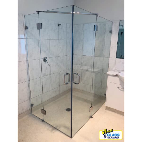 Modern 135° Round Adjustable Glass to Glass Shower Bracing Bar (MGGB135)
